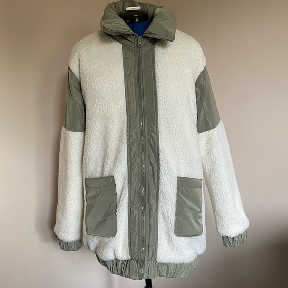 NWT threadbare panelled teddy coat 6 - Picture 12 of 16